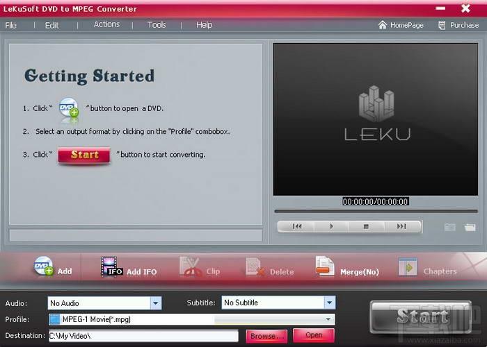 LeKuSoft DVD to MPEG Converter,LeKuSoft DVD to MPEG Converter下载,LeKuSoft DVD to