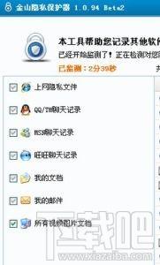 隐私保护器,金山隐私保护器,隐私