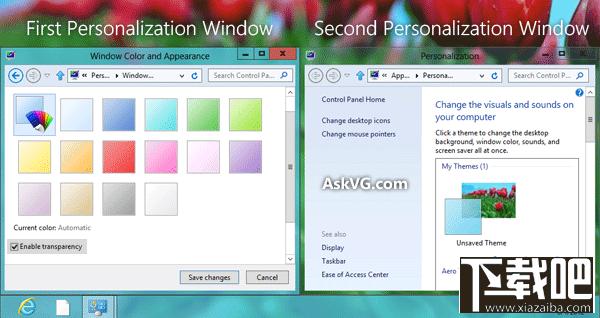 Aero Glass For Win8,Win8 Aero透明工具,Windows8透明开启工具