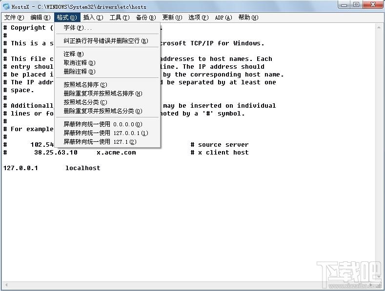 HostsX,Hosts,记事本,编辑器