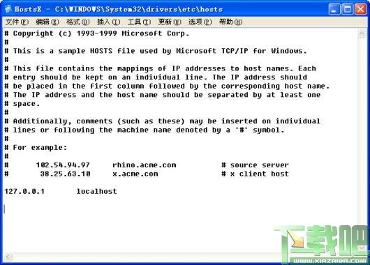 HostsX,Hosts,记事本,编辑器