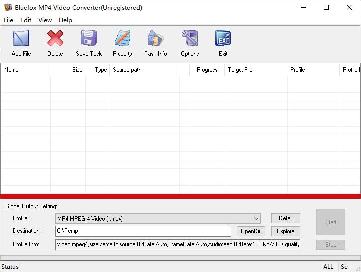 Bluefox MP4 Video Converter下载,视频转换,格式转换