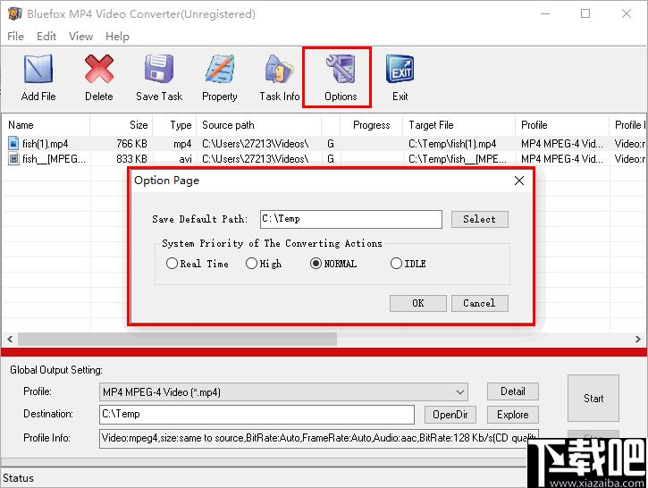 Bluefox MP4 Video Converter下载,视频转换,格式转换