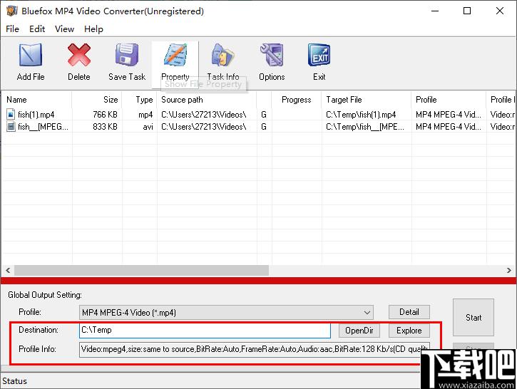 Bluefox MP4 Video Converter下载,视频转换,格式转换