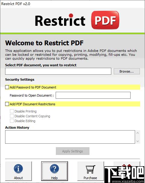 PCVARE Restrict PDF下载,PDF加密,加密软件