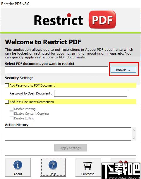 PCVARE Restrict PDF下载,PDF加密,加密软件