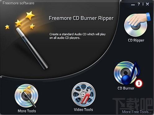Freemore CD Burner Ripper下载,光盘工具,刻录软件,cd刻录