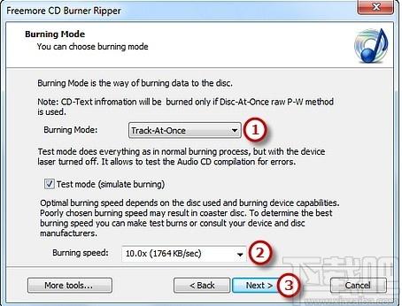 Freemore CD Burner Ripper下载,光盘工具,刻录软件,cd刻录