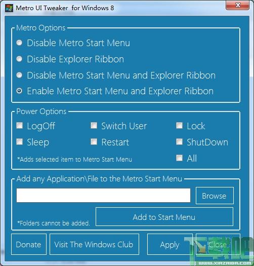 Metro UI,Win8界面,Metro UI Tweaker,metro